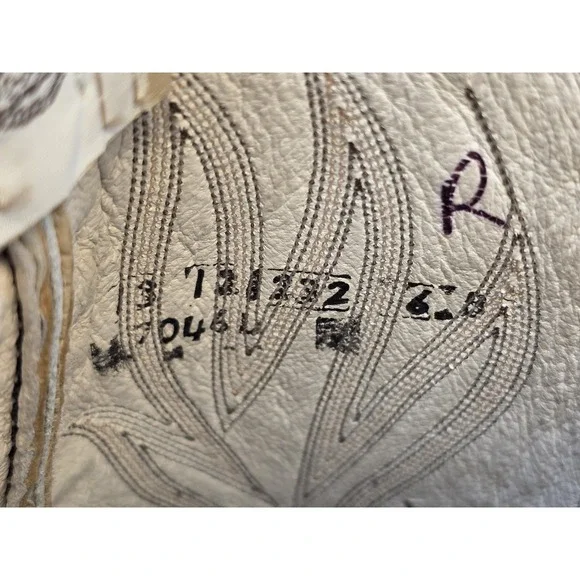 Womens Size 6 B Olathe Exotic Eel Skin Brown Leather Western Cowboy Boots - Picture 16 of 16